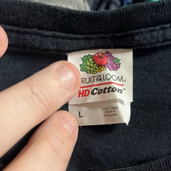 Black Crazy Rooster Large Shirt - Picture 3 of 4